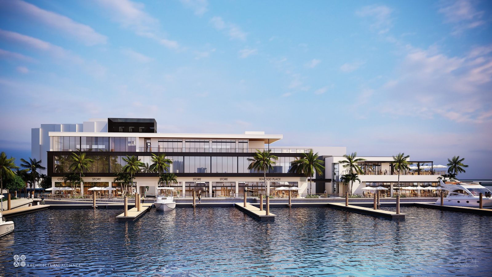 2. Present Las Olas Marina Rendering Small