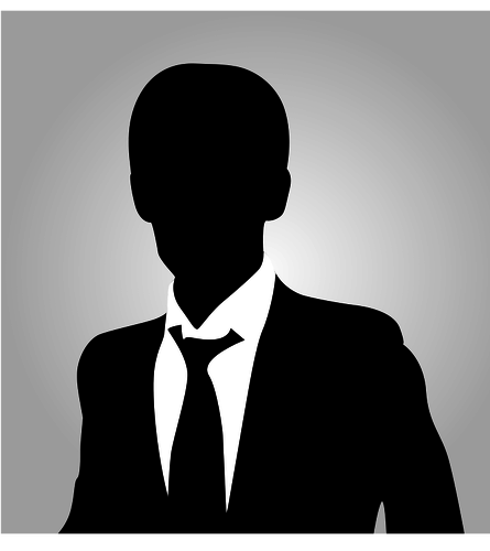 Sillouette Man aspect ratio 400